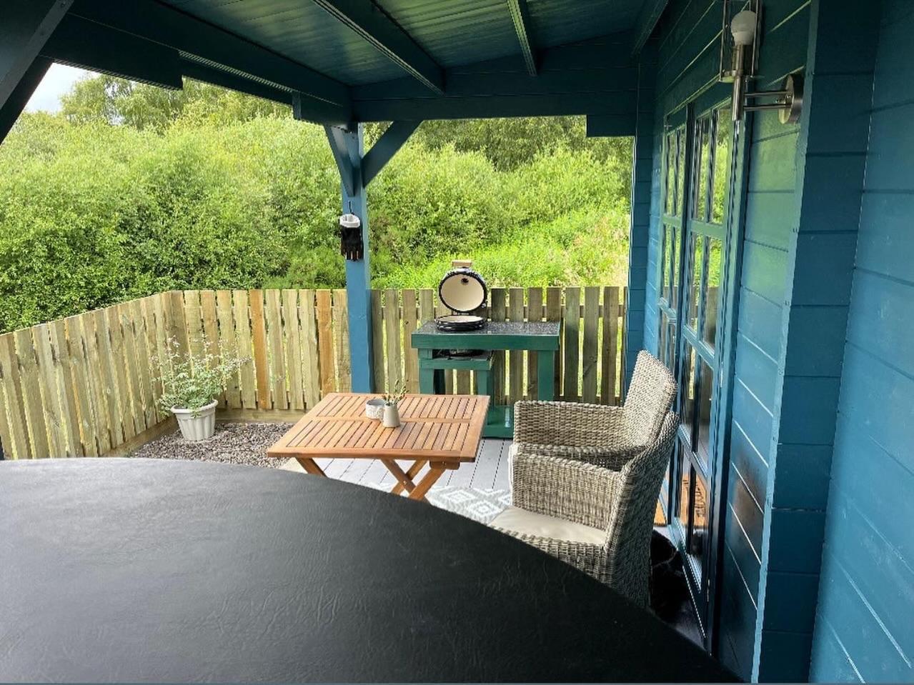 Retreat Hot Tub Highland Cabin Inverness Eksteriør billede
